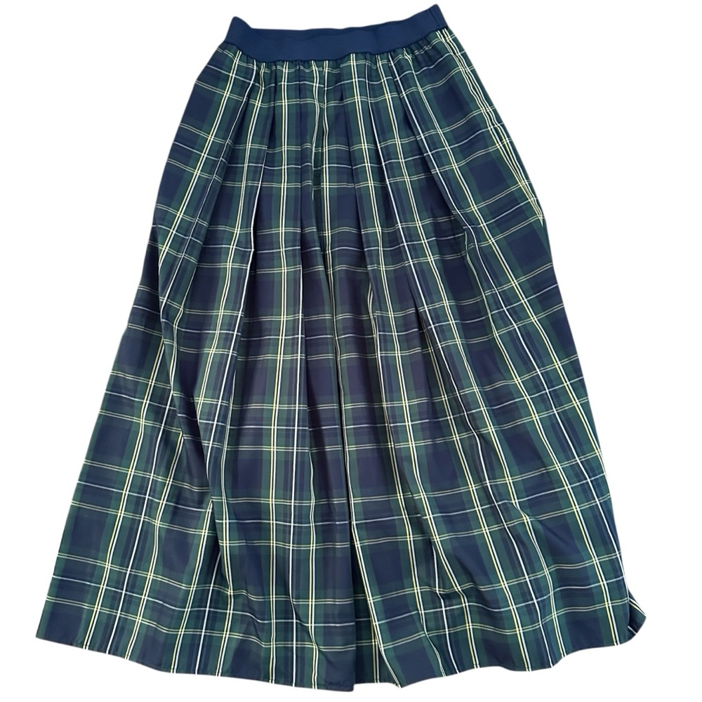 Joan Rivers Holiday Plaid Tartan Maxi Skirt - Hostess Skirt